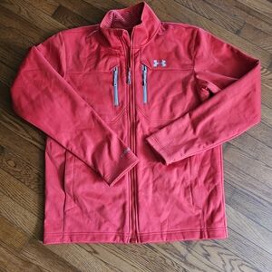 Under Armour Vibrant Red Geometric Jacket